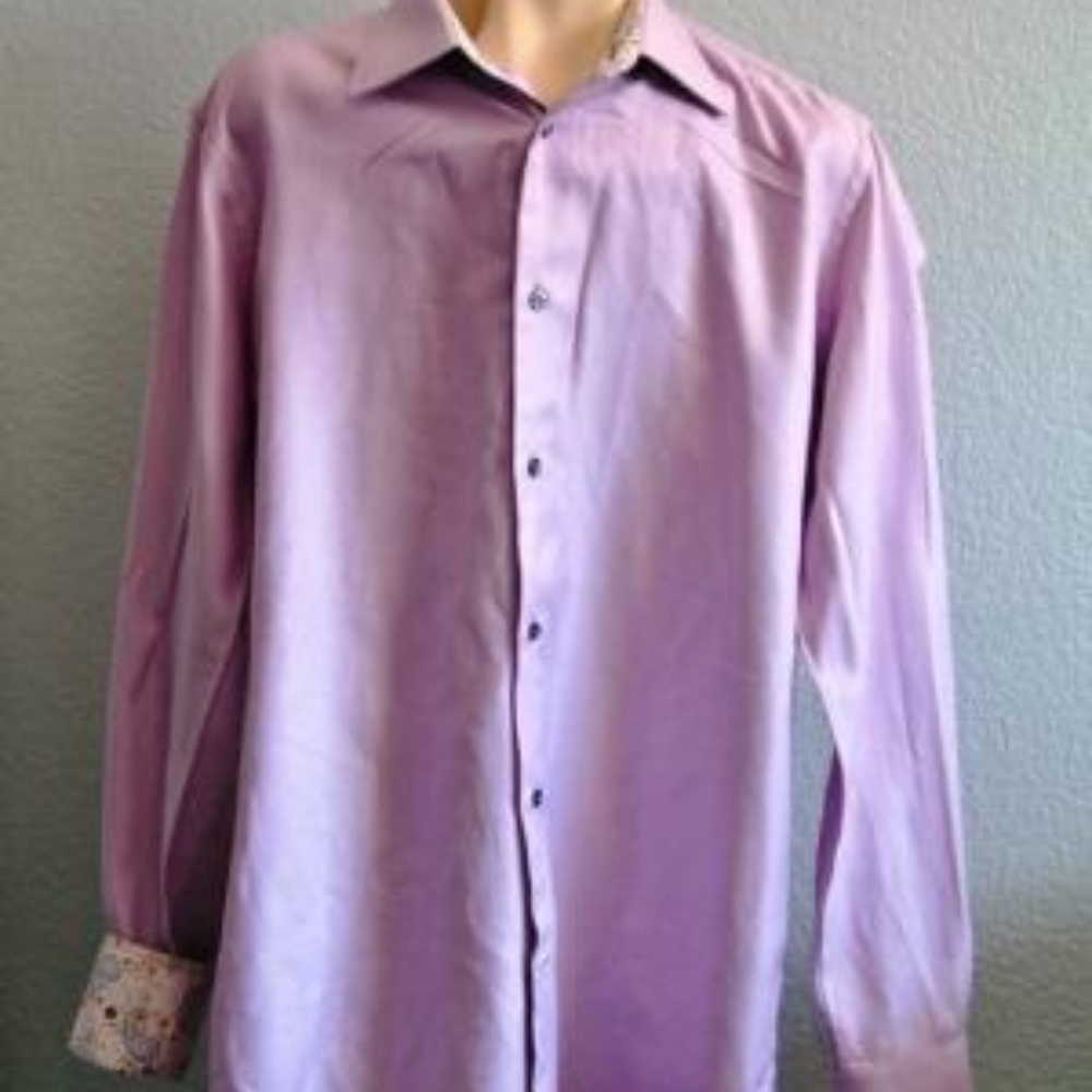 Robert Graham Long Sleeve Button Down Flip Cuff  4